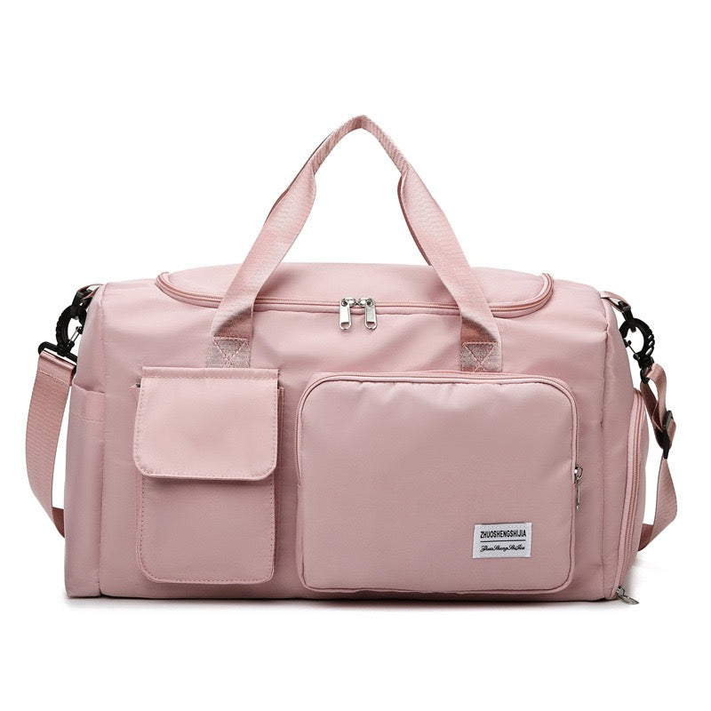 Glevato | Multi-Pocket Travel Bag, Sports and Gym Bag with Separate Shoe Compartment