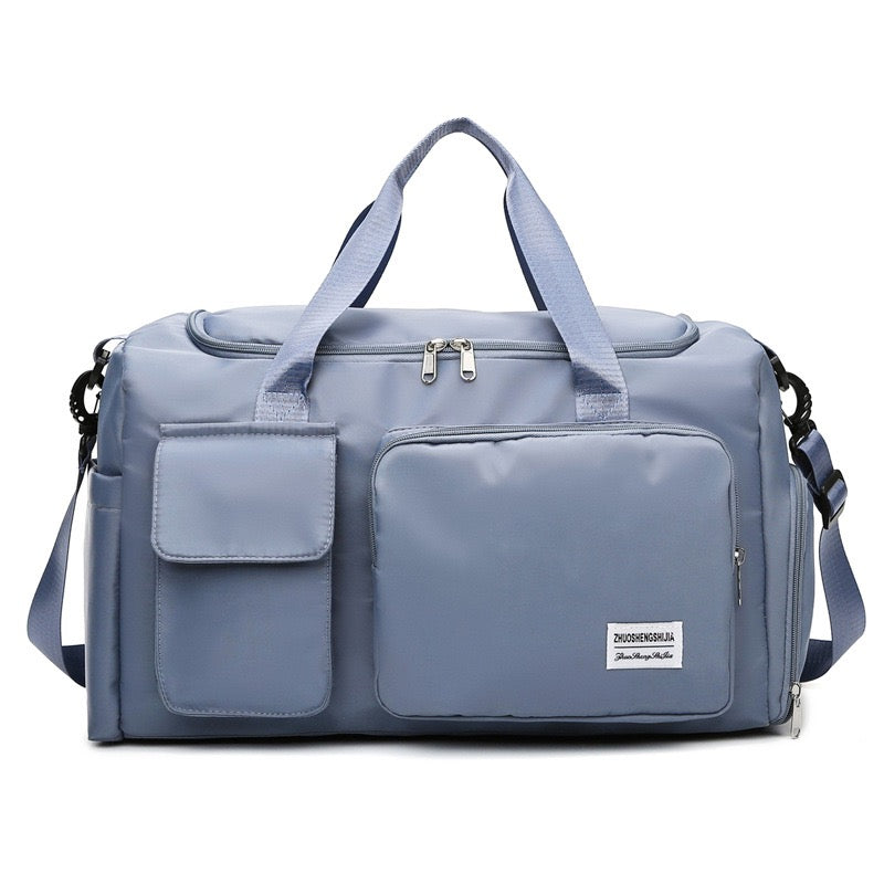 Glevato | Multi-Pocket Travel Bag, Sports and Gym Bag with Separate Shoe Compartment