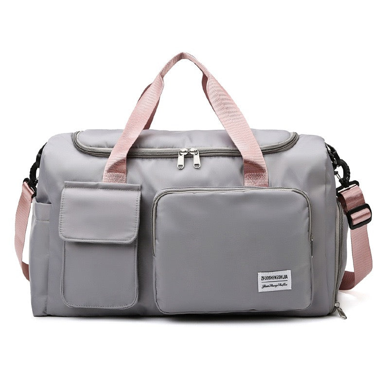 Glevato | Multi-Pocket Travel Bag, Sports and Gym Bag with Separate Shoe Compartment
