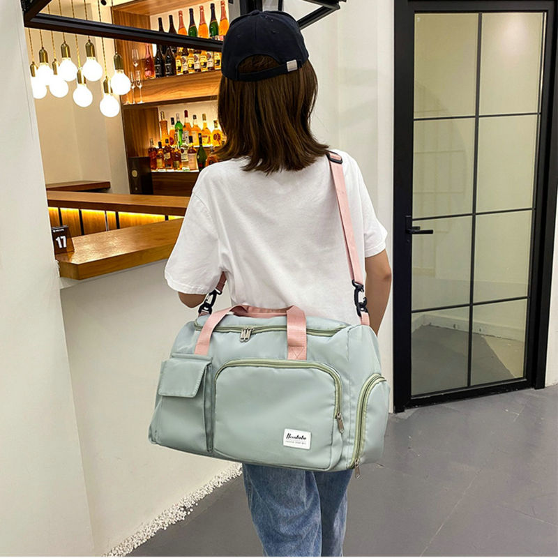 Glevato | Multi-Pocket Travel Bag, Sports and Gym Bag with Separate Shoe Compartment