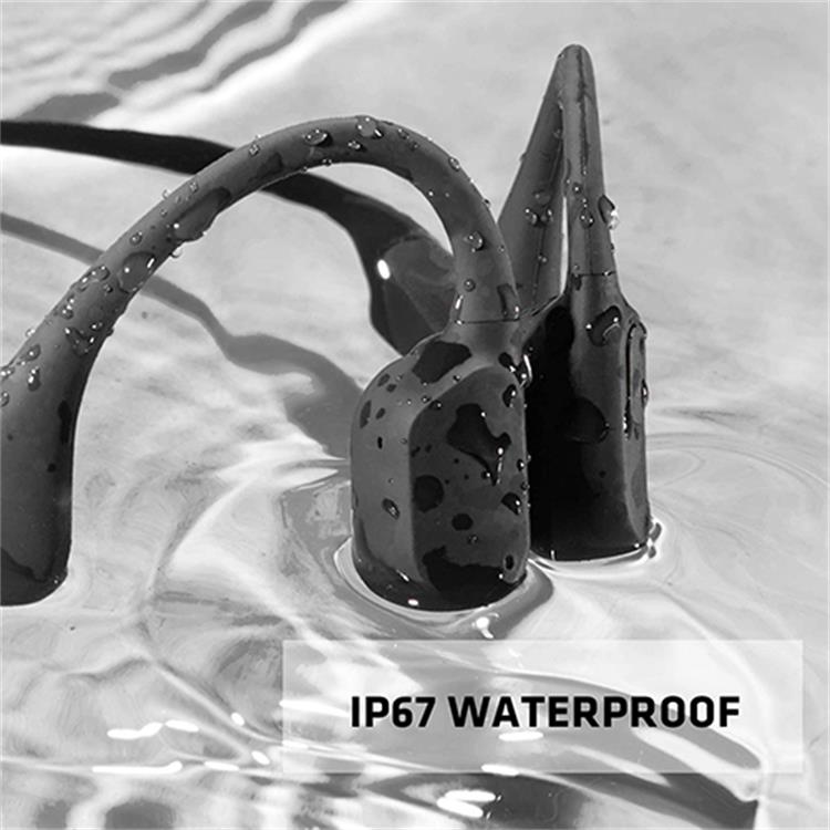 Glevato | New Waterproof Bone Conduction Headphones Stereo Bluetooth
