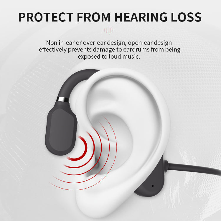 Glevato | New Waterproof Bone Conduction Headphones Stereo Bluetooth
