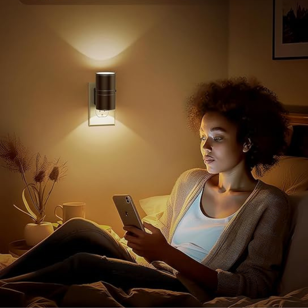 Glevato | Night Light with Light Sensitivity Detection and Adjustable Brightness