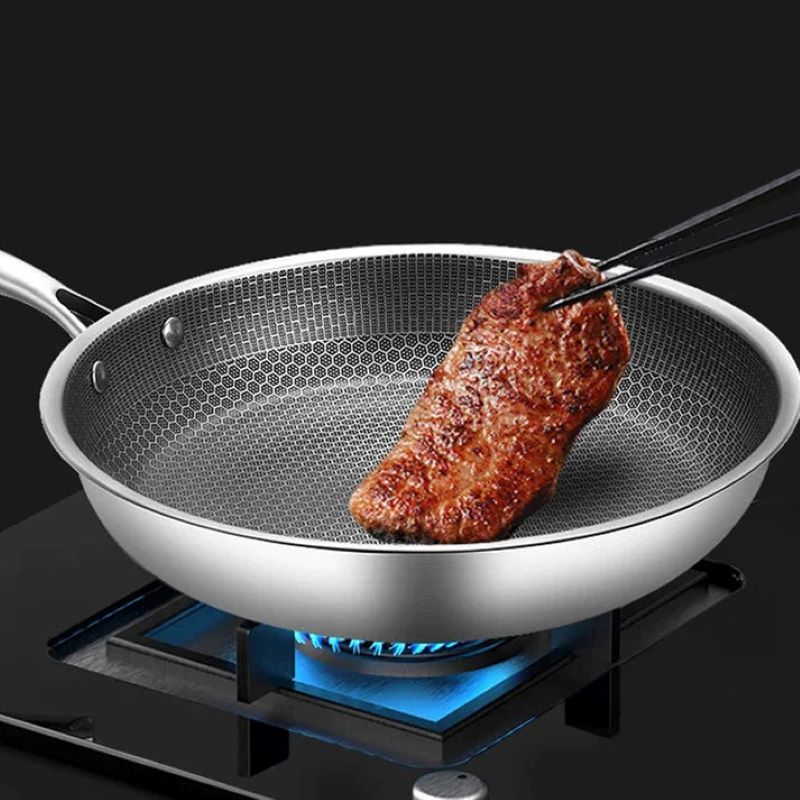 Glevato | Non-stick Stainless Steel Frying Pan