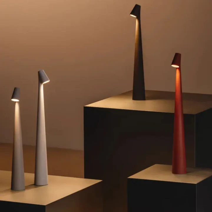 Glevato | Nordic Minimalist Design Mood Lamp | Wireless | LED | Reading Lamp | Dinner Lamp