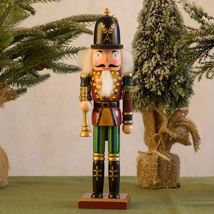 Glevato | NutcrackerJoy - Wooden Nutcracker Soldier Figure for Timeless Christmas Charm