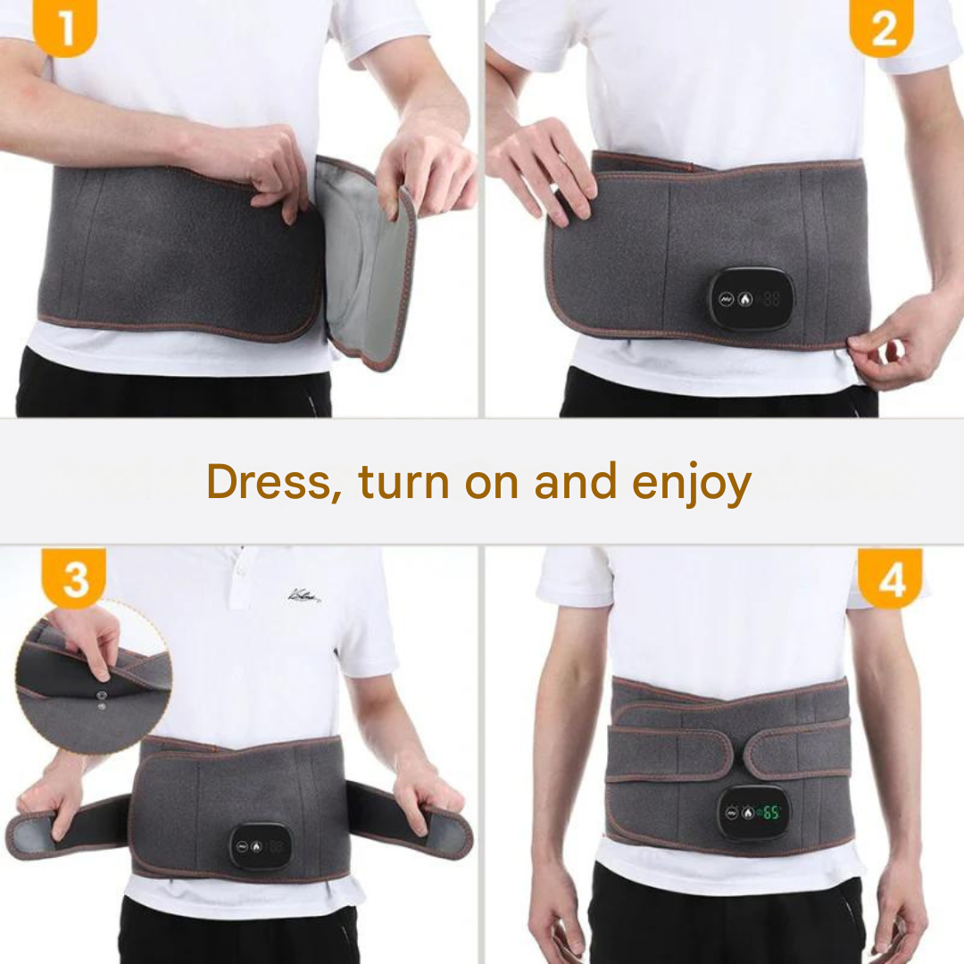Glevato | Orthopedic Back Support with Infrared Therapy - ThermaLum