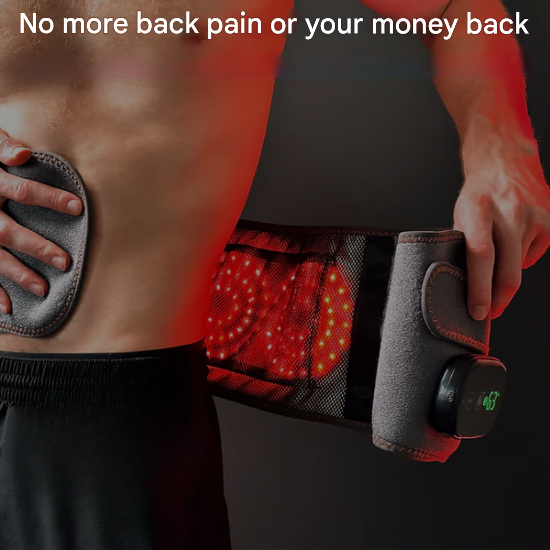 Glevato | Orthopedic Back Support with Infrared Therapy - ThermaLum