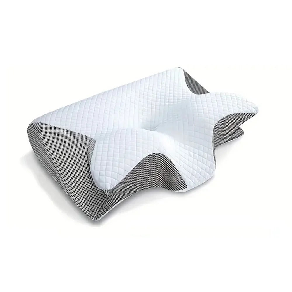 Glevato | Orthopedic Pillow | Ergonomic Support for Neck and Back | Memory Foam