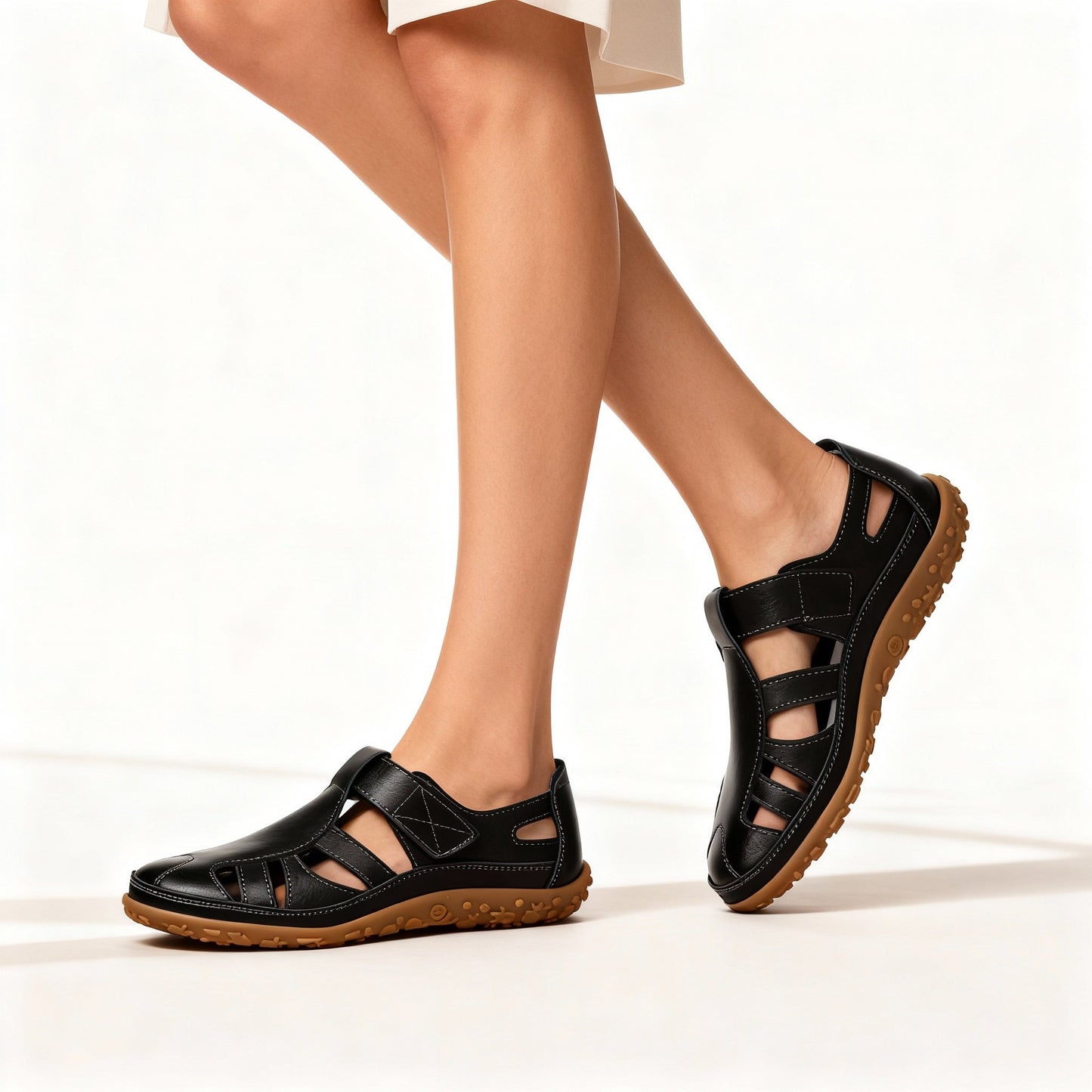 Glevato | Orthopedic Retro Sandals | Anti-Slip