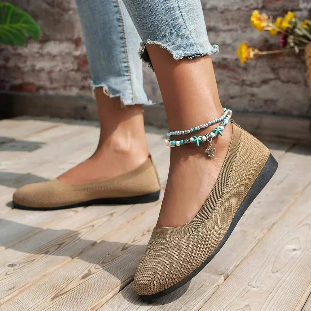 Glevato - Orthopedic Sandals | Flat Loafers | Comfortable Women's Shoes