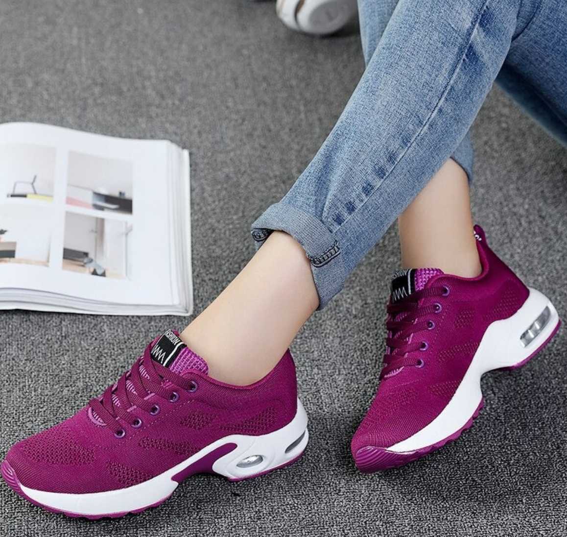 Glevato | Orthopedic Slip-On Shoes for Women | Comfort and Support | Mesh
