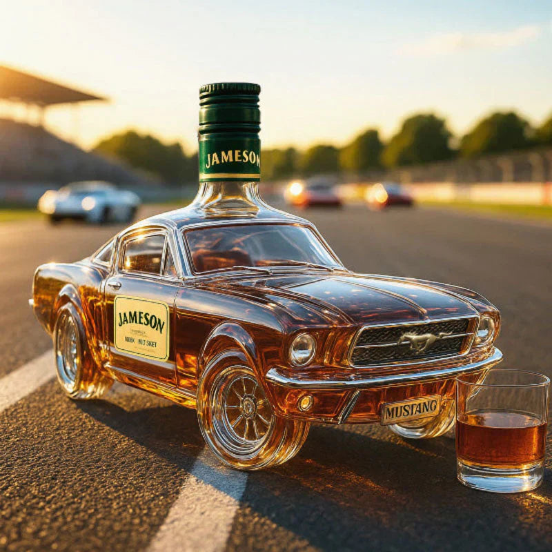 Glevato | OutlawFlask | Limited Edition Bronco Whiskey Bottle