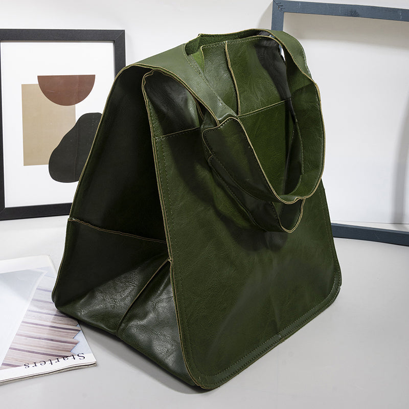 Glevato | Oversized Leather Weekend Bags