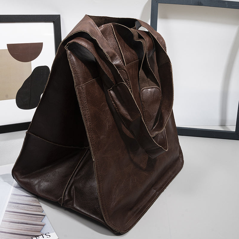 Glevato | Oversized Leather Weekend Bags