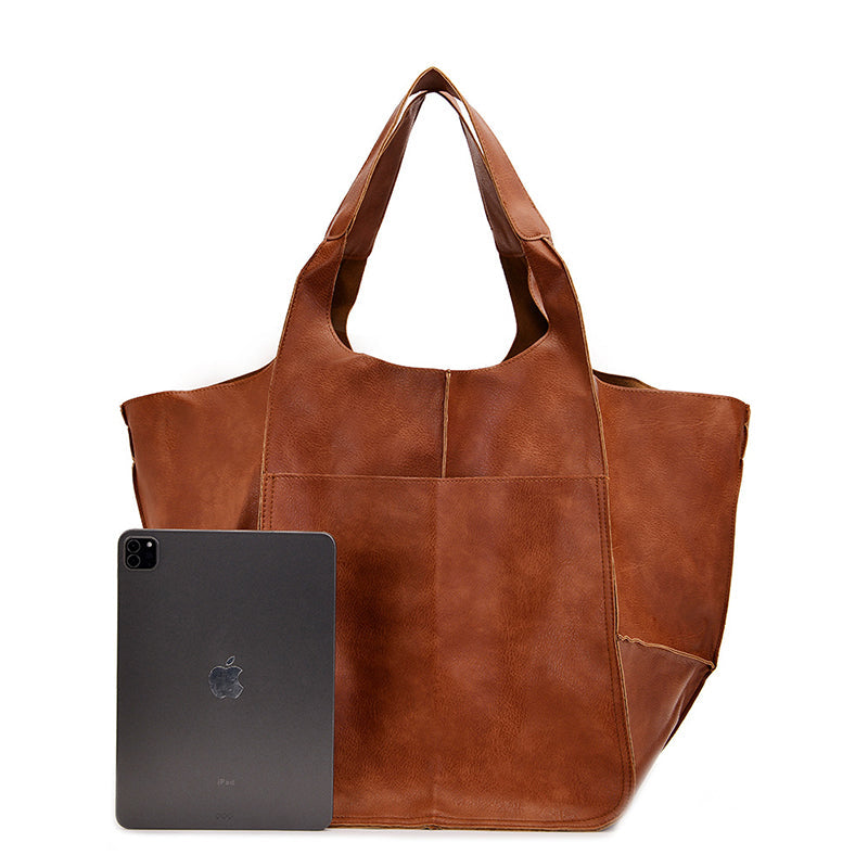 Glevato | Oversized Leather Weekend Bags