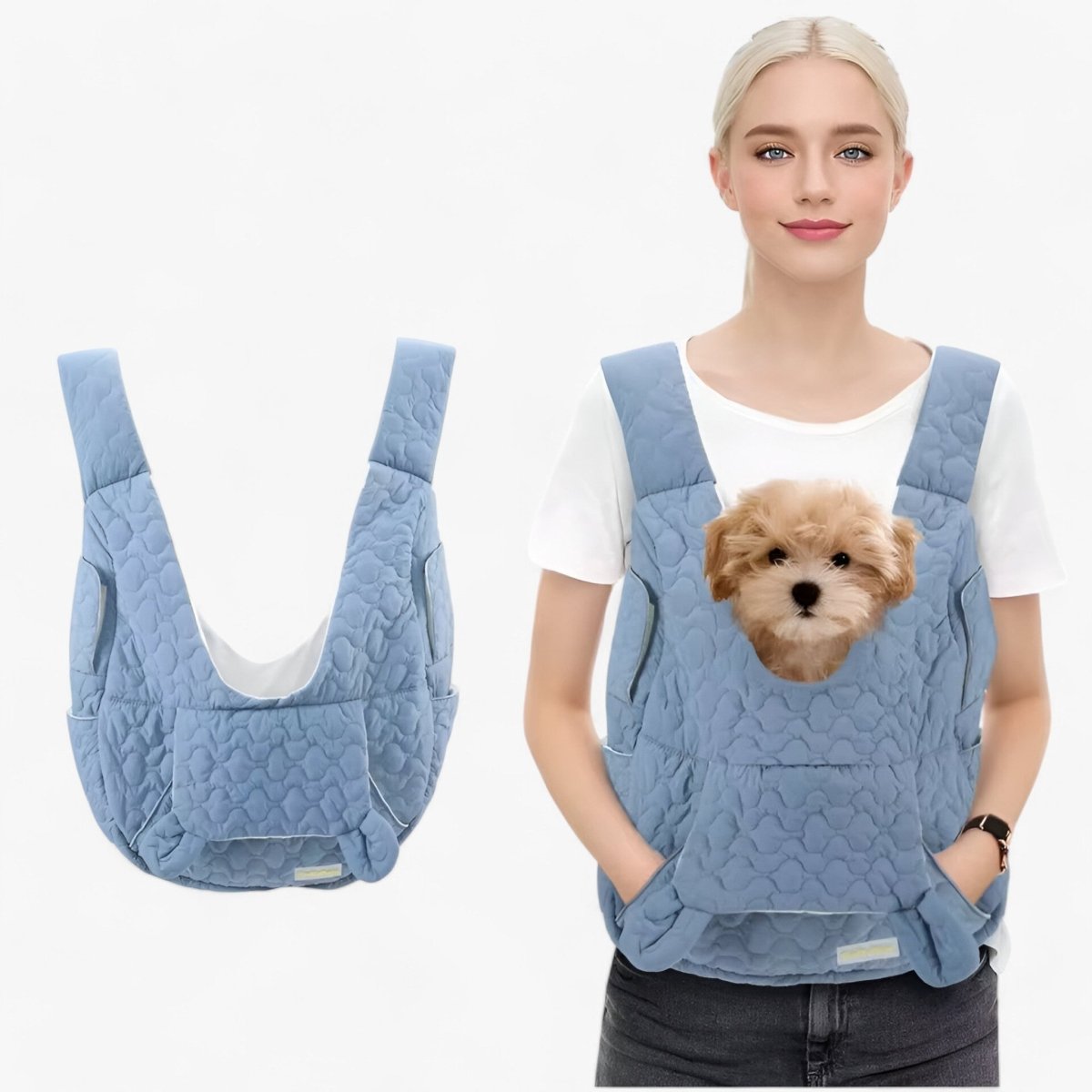 Glevato | PETVOYAGER BAG – Waterproof Pet Carrier for Cats & Small Dogs up to 10 kg
