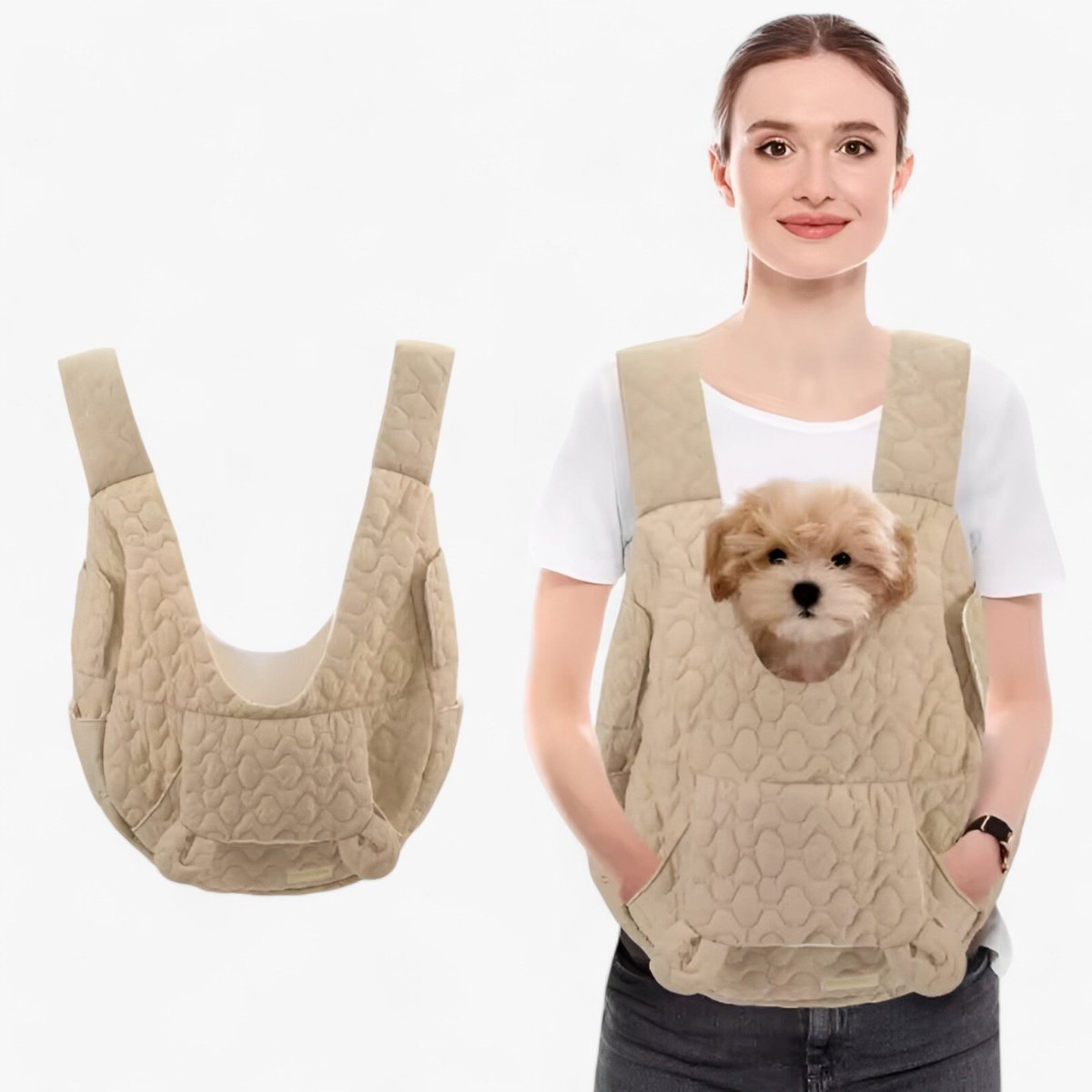 Glevato | PETVOYAGER BAG – Waterproof Pet Carrier for Cats & Small Dogs up to 10 kg