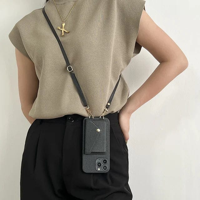 Glevato | Phone Bag with Wallet and Strap