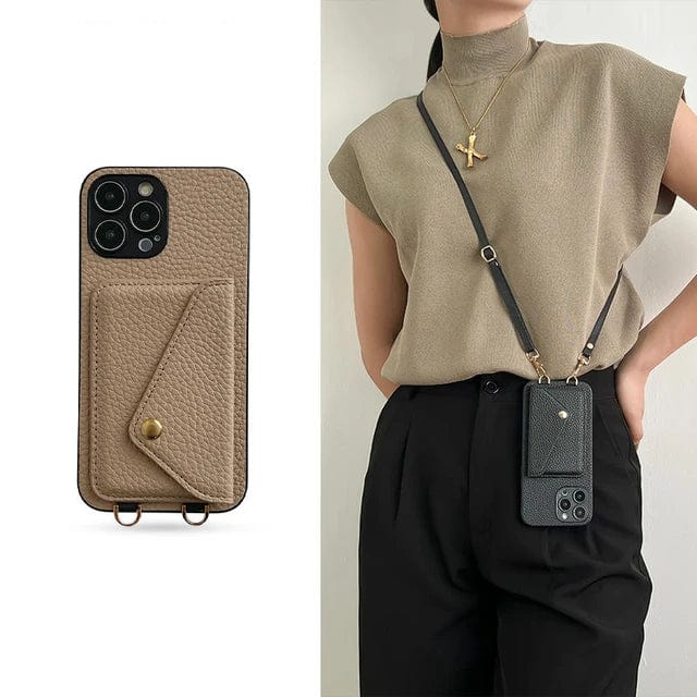 Glevato | Phone Bag with Wallet and Strap
