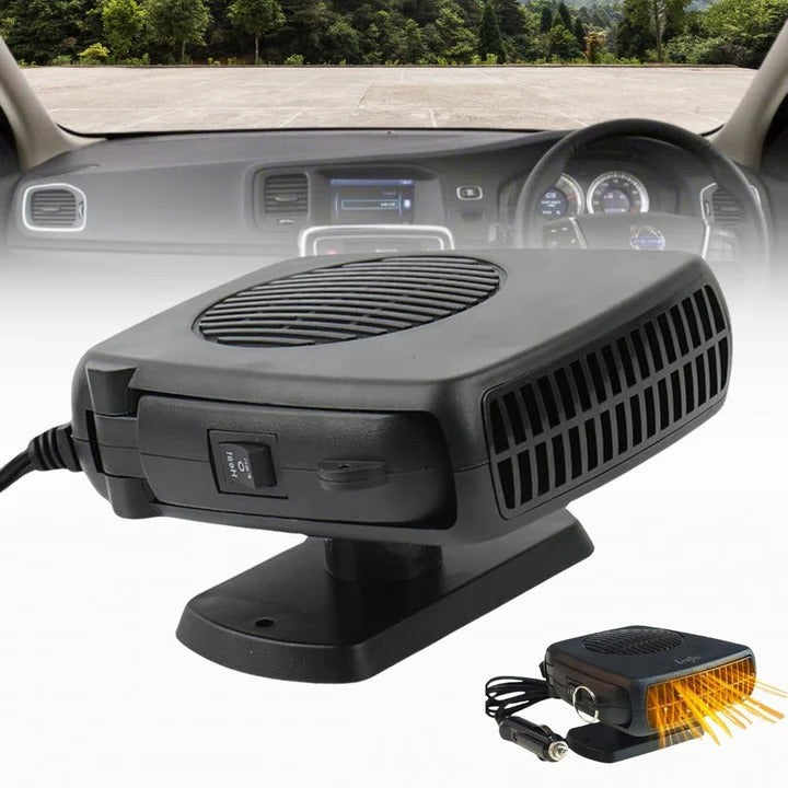 Glevato | Portable 12V 150W/300W Ceramic Car Heater and Defroster