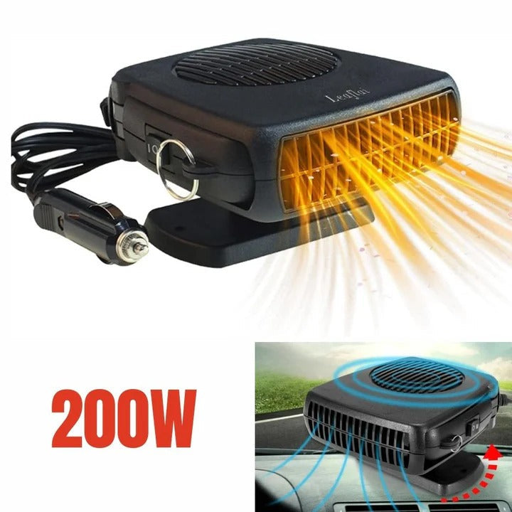 Glevato | Portable 12V 150W/300W Ceramic Car Heater and Defroster