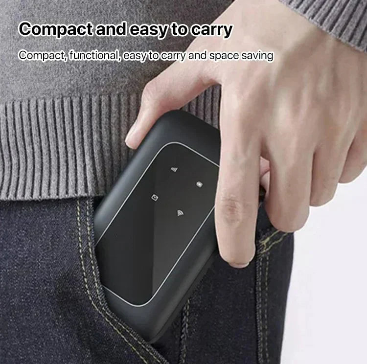 Glevato | Portable 5G WiFi Router – High-Speed Mobile Wireless Internet Hotspot