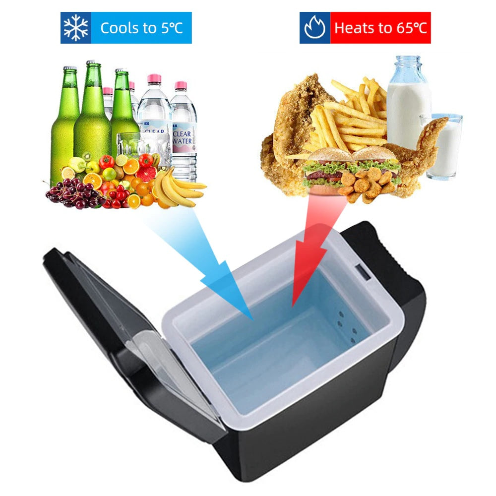 Glevato | Portable Car Refrigerator Camping Car Refrigerator 6L