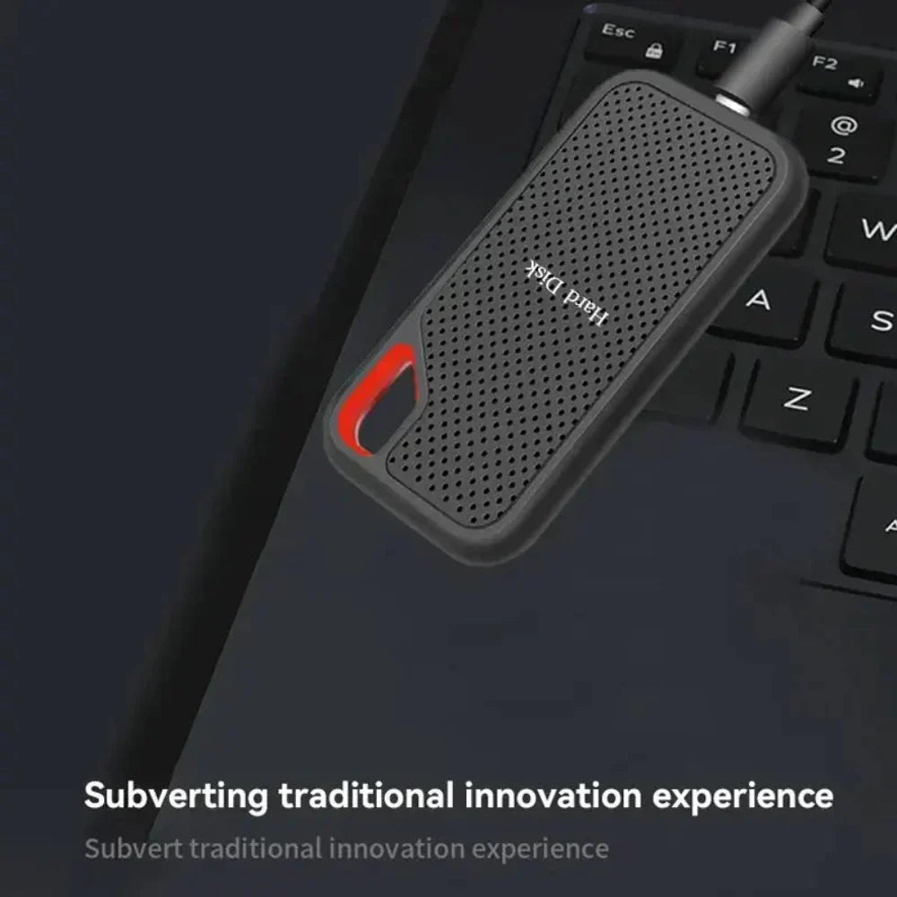 Glevato | Portable External SSD Drive High Speed Data Transfer Shockproof Storage