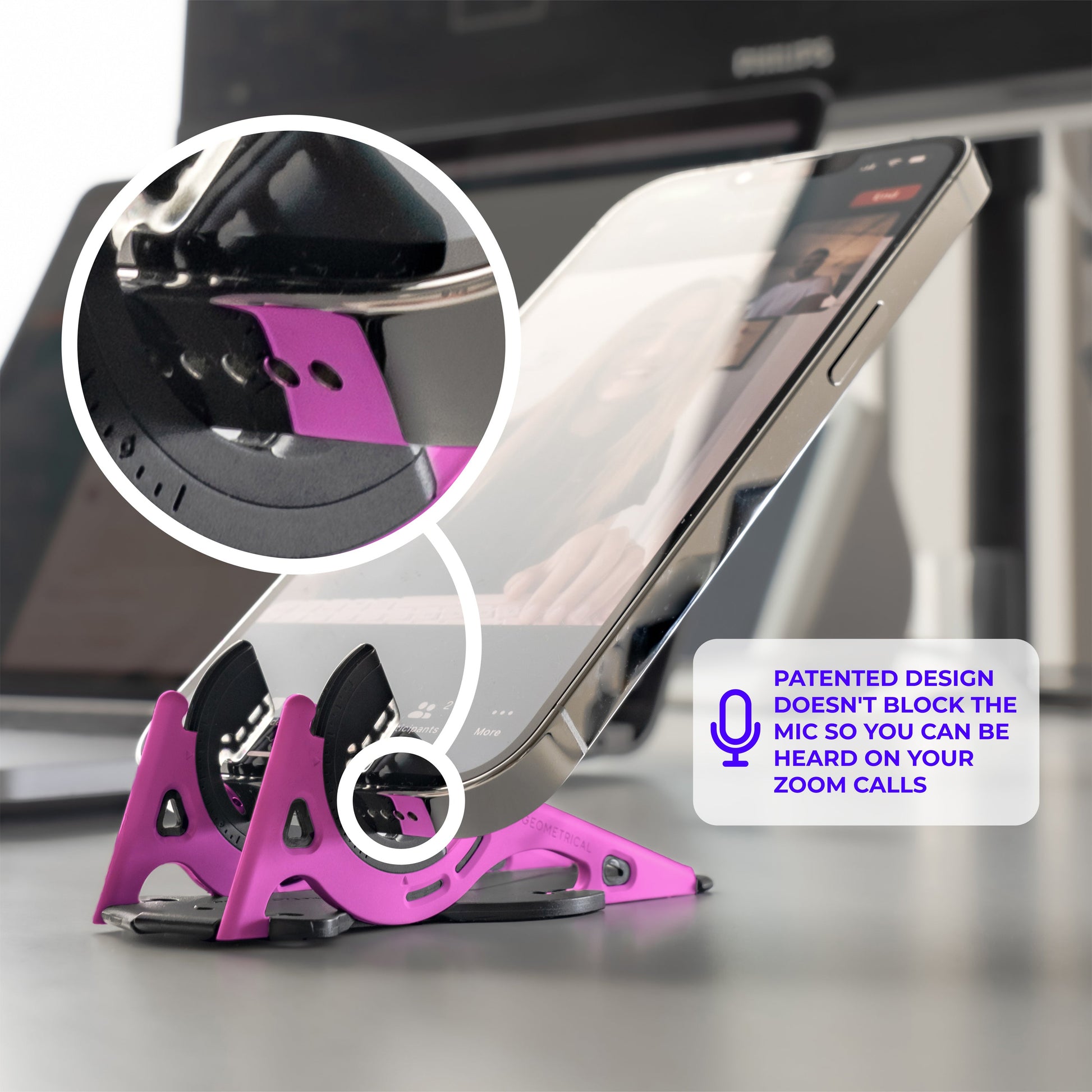 Glevato | Portable Phone Stand for Perfect Pictures - SnapFold