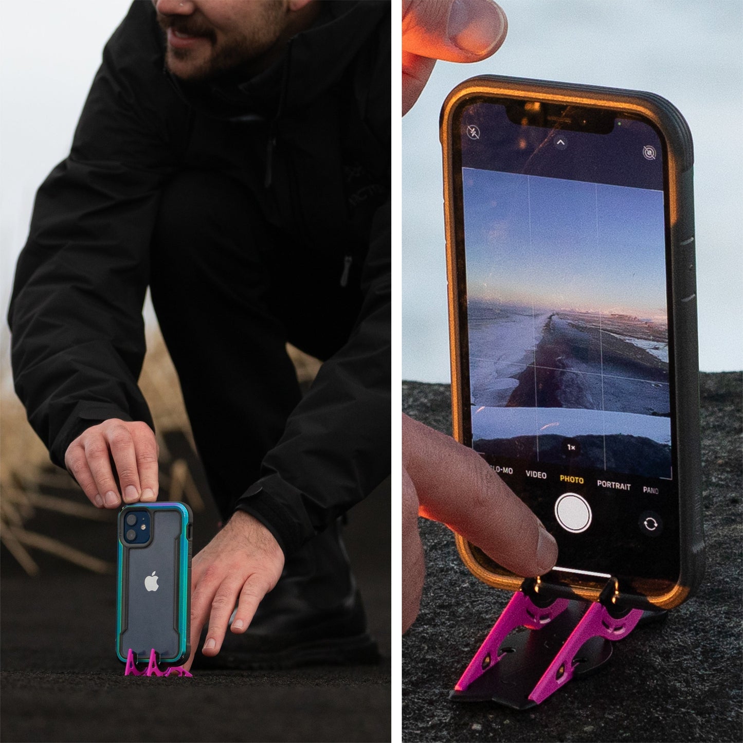 Glevato | Portable Phone Stand for Perfect Pictures - SnapFold