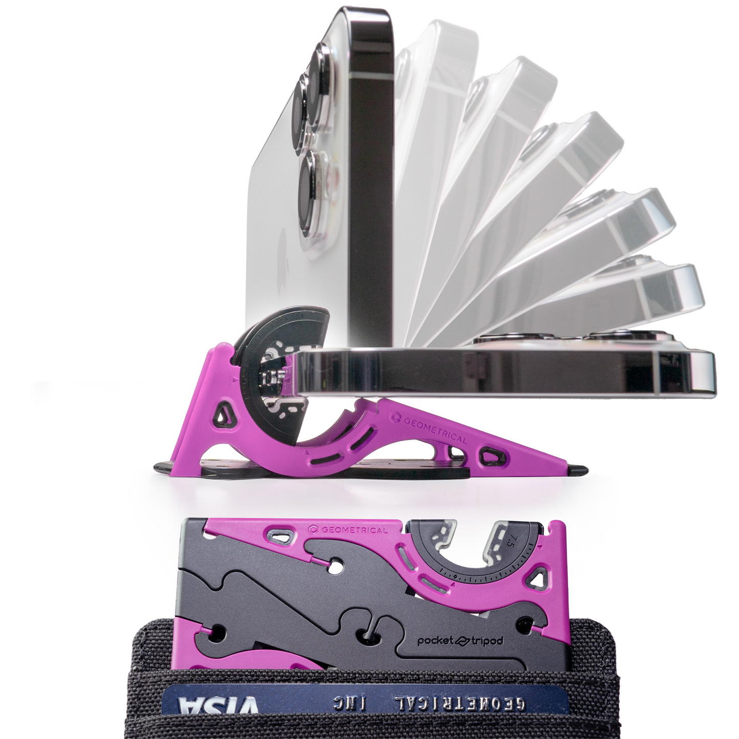 Glevato | Portable Phone Stand for Perfect Pictures - SnapFold