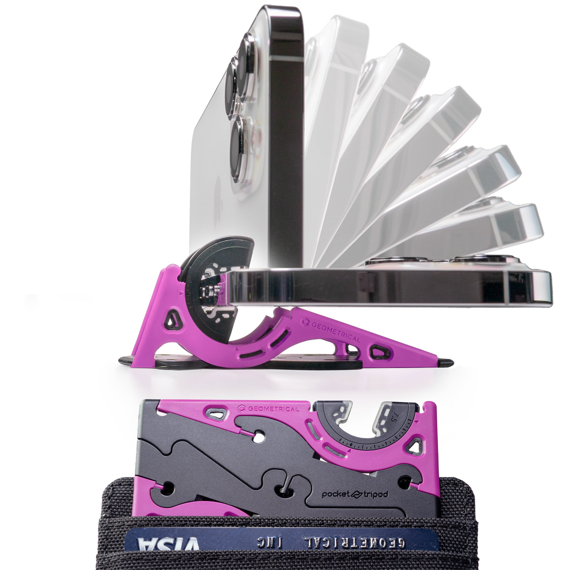 Glevato | Portable Phone Stand for Perfect Pictures - SnapFold