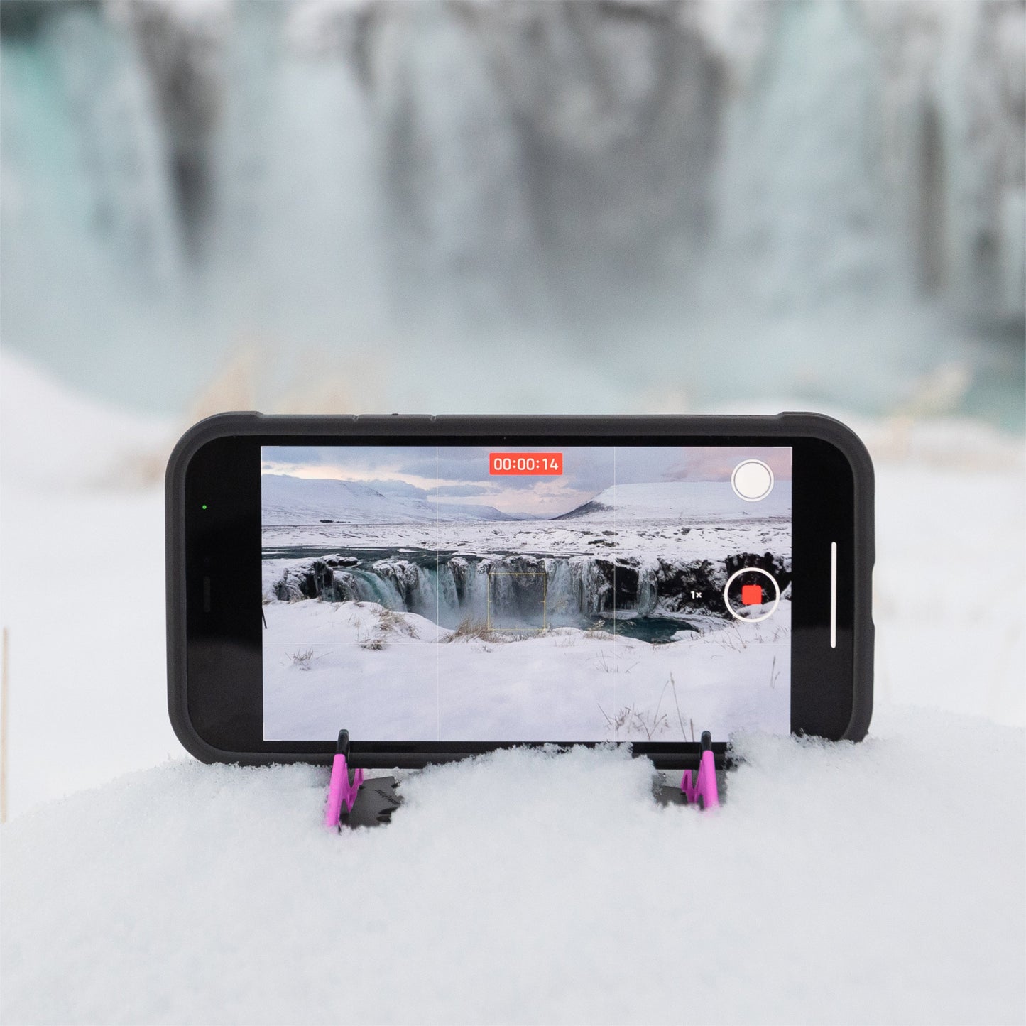 Glevato | Portable Phone Stand for Perfect Pictures - SnapFold