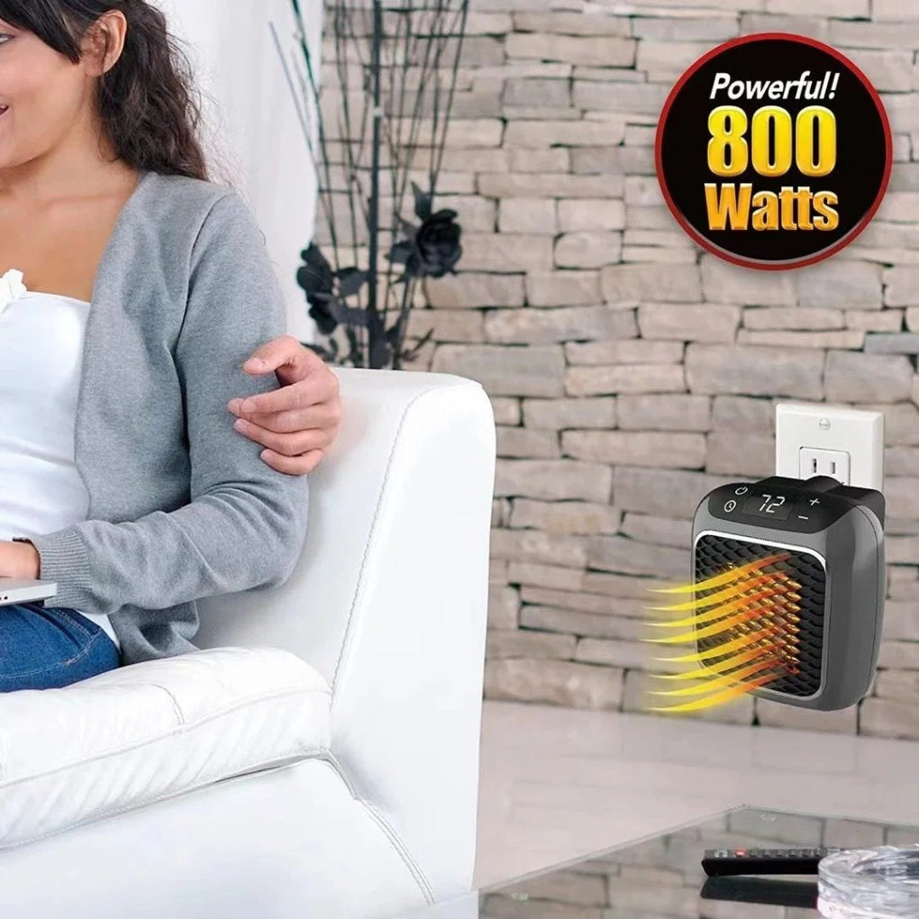 Glevato | Portable Plug-in Electric Heater with Remote