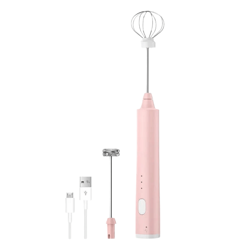 Glevato | Powerful Mini Hand Mixer for Kitchen and Coffee