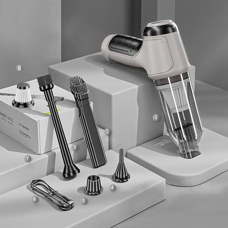 Glevato | Powerful Wireless Car Vacuum Cleaner
