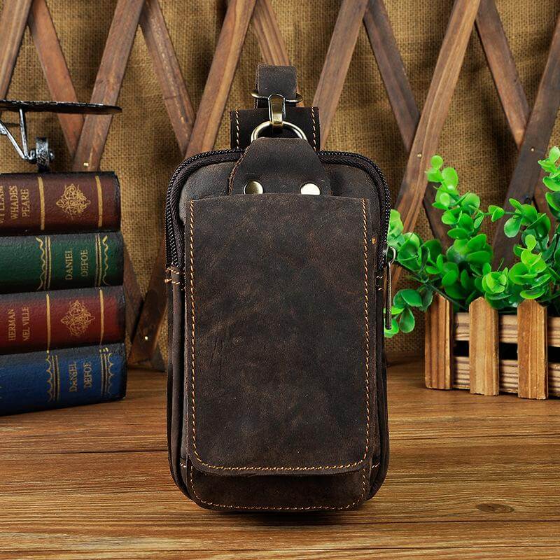 Glevato | Premium Leather Men's Waist Bag