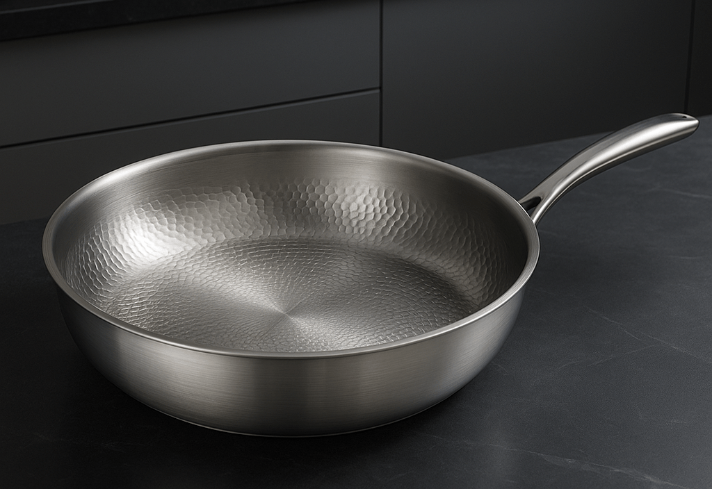 Glevato | PREMIUM PAN - High quality titanium pan without coating for all cooktops