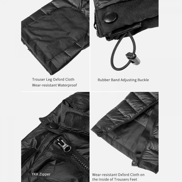 Glevato | Premium Thermal Down Pants | Extreme Warmth & Waterproof | S-XL