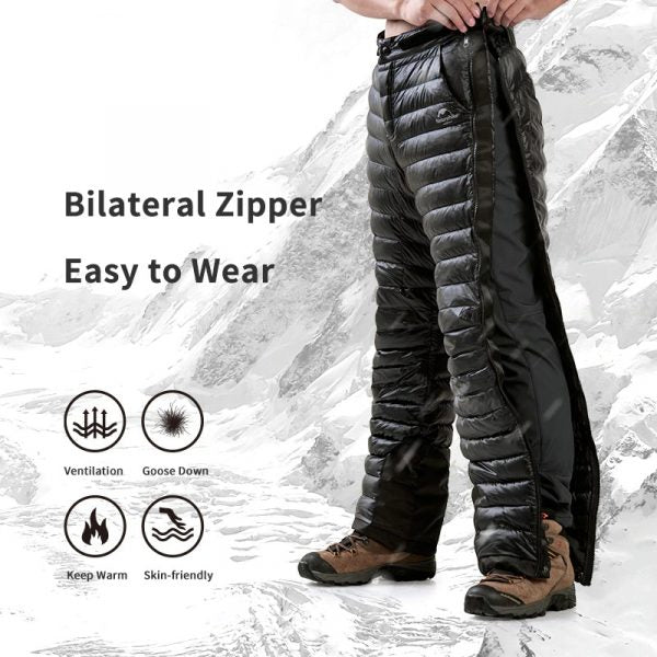 Glevato | Premium Thermal Down Pants | Extreme Warmth & Waterproof | S-XL