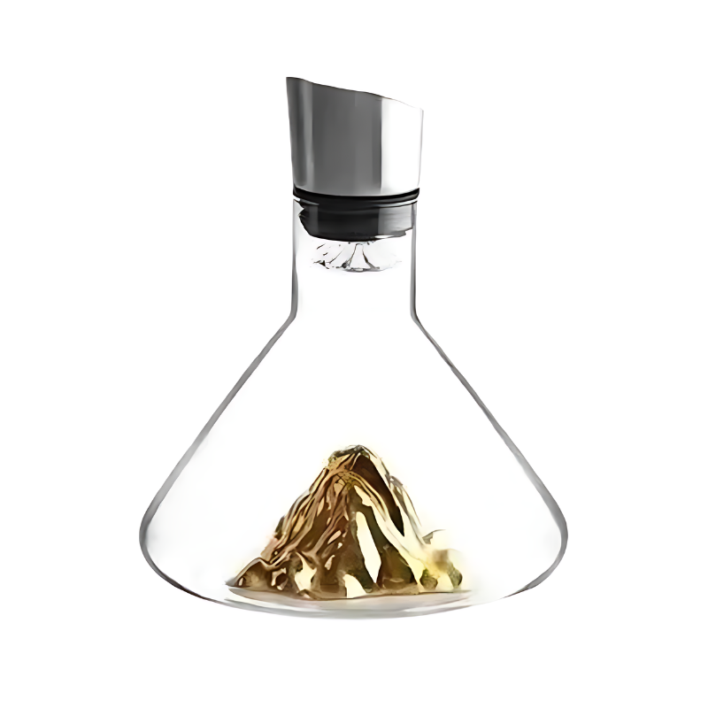 Glevato | Premium Wine Decanter | Lead-Free Crystal with Rapid Aeration & Filtration for Enhanced Tasting Experience