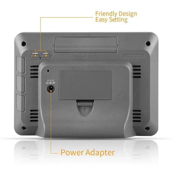 Glevato | Premium Wireless Home Weather Station – Accurate Indoor and Outdoor Monitoring