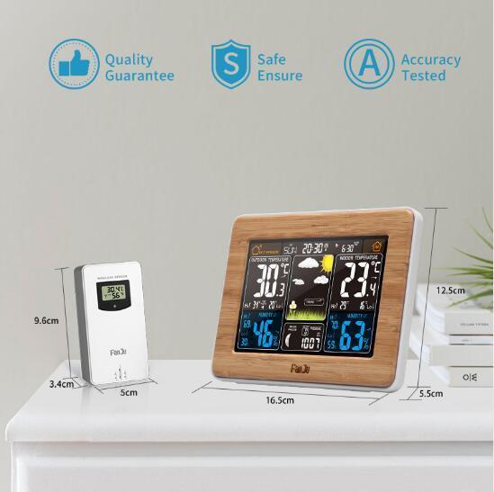 Glevato | Premium Wireless Home Weather Station – Accurate Indoor and Outdoor Monitoring