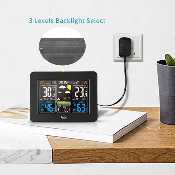 Glevato | Premium Wireless Home Weather Station – Accurate Indoor and Outdoor Monitoring