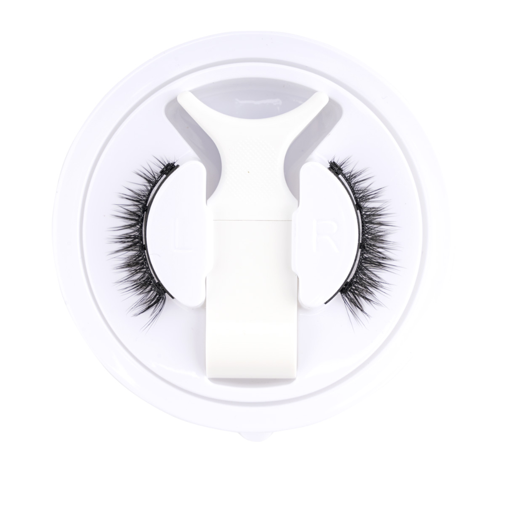 Glevato | Professional Magnetic Eyelash Set | Glue-Free & Reusable | 3D Volume Effect | Includes Precision Applicator | Wind & Water Resistant | Hypoallergenic