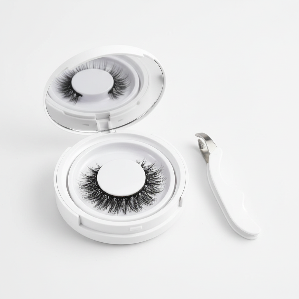 Glevato | Professional Magnetic Eyelash Set | Glue-Free & Reusable | 3D Volume Effect | Includes Precision Applicator | Wind & Water Resistant | Hypoallergenic