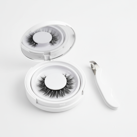 Glevato | Professional Magnetic Eyelash Set | Glue-Free & Reusable | 3D Volume Effect | Includes Precision Applicator | Wind & Water Resistant | Hypoallergenic