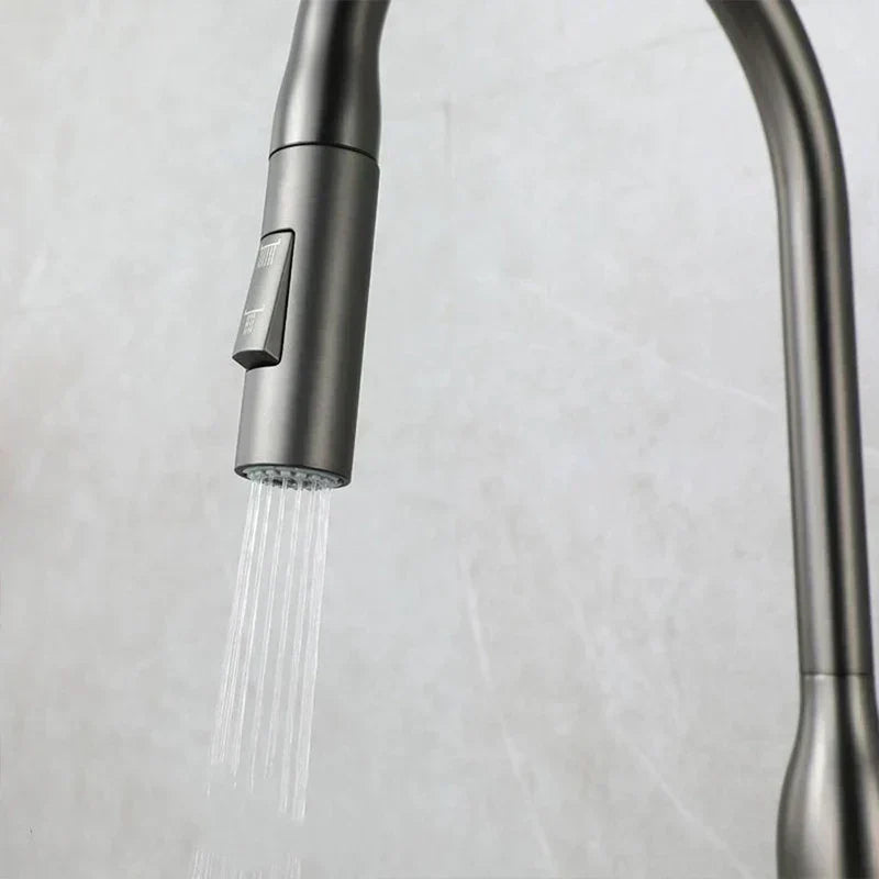 Glevato | PureFlow - Kitchen Faucet with Pull-Down Hand Shower