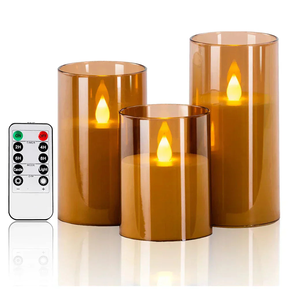 Glevato | Realistic LED Candles with Atmospheric Flame Effect